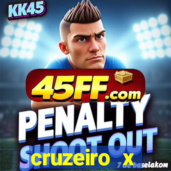 cruzeiro x corinthians palpite